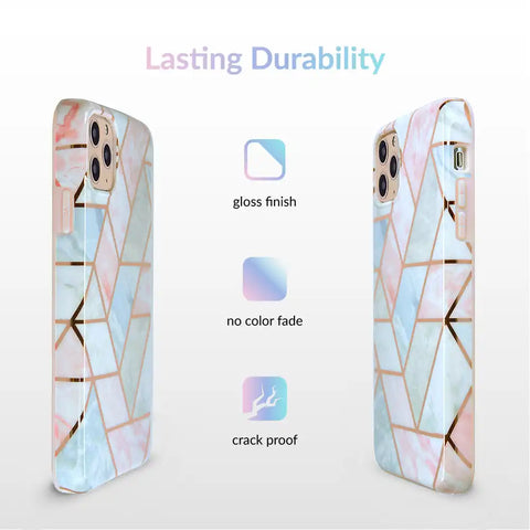 Geometric Marble iPhone Case