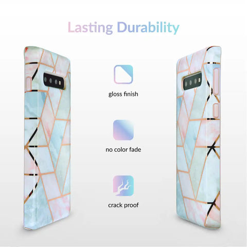 Geometric Marble Samsung Case