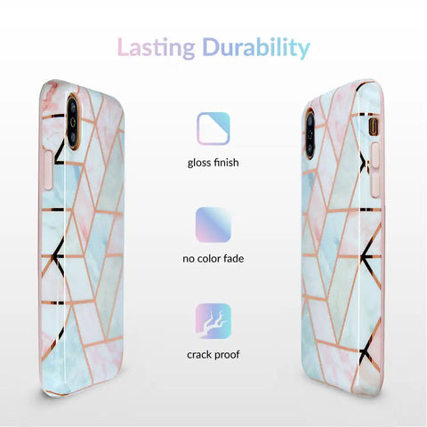 Geometric Marble iPhone Case