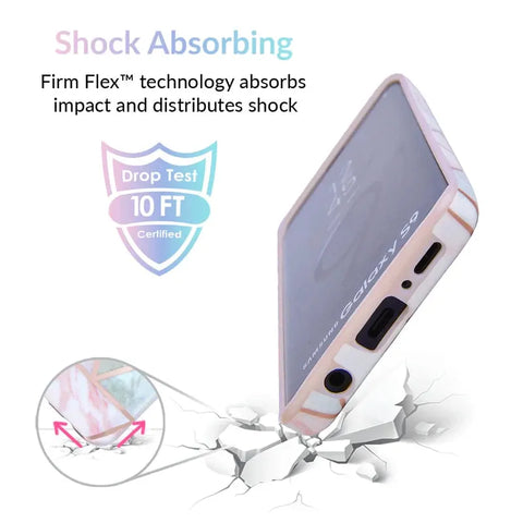 Geometric Marble Samsung Case