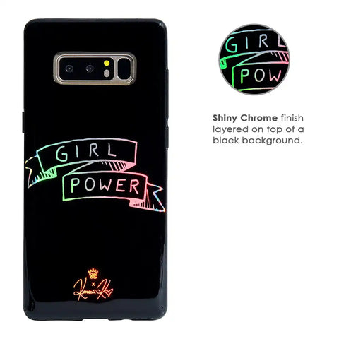 Girl Power iPhone Case by Kendall Vertes