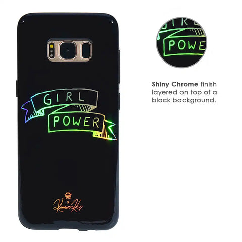 Girl Power iPhone Case by Kendall Vertes