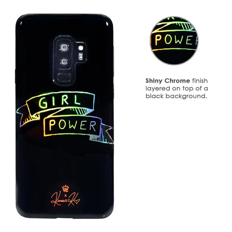 Girl Power iPhone Case by Kendall Vertes