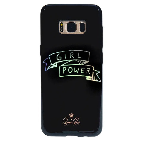 Girl Power iPhone Case by Kendall Vertes