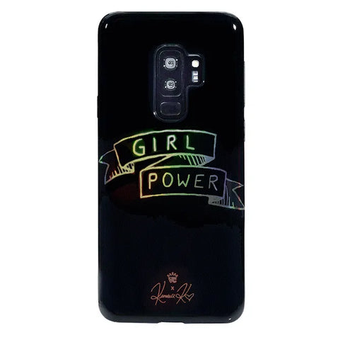 Girl Power iPhone Case by Kendall Vertes
