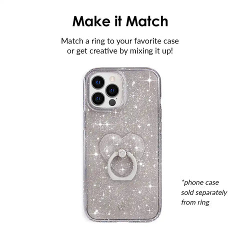 Grey Stardust Phone Ring