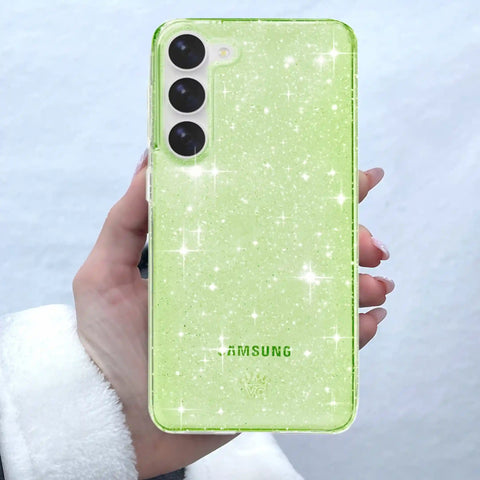 Lime Stardust Samsung Case