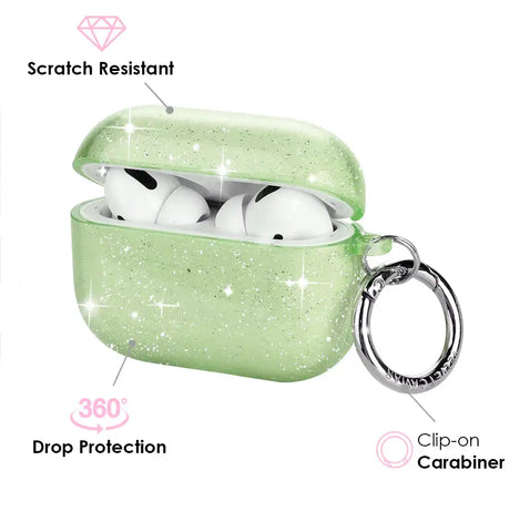 Lime Stardust AirPod Case