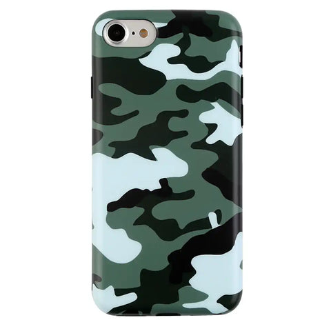 Green Camo iPhone Case