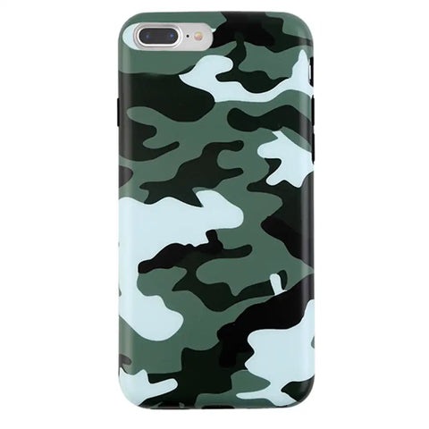 Green Camo iPhone Case