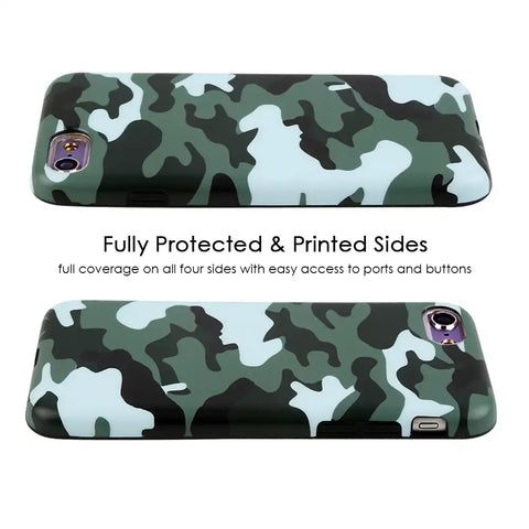 Green Camo iPhone Case
