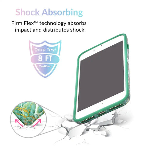 Green Emerald Marble iPhone Case