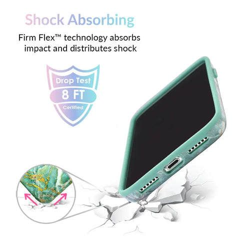 Green Emerald Marble iPhone Case
