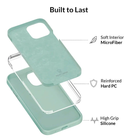 Mint Silicone iPhone Case