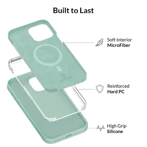 Mint Silicone iPhone Case