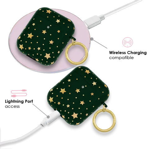 Evergreen Stars AirPod Case