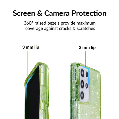 Lime Stardust Samsung Case