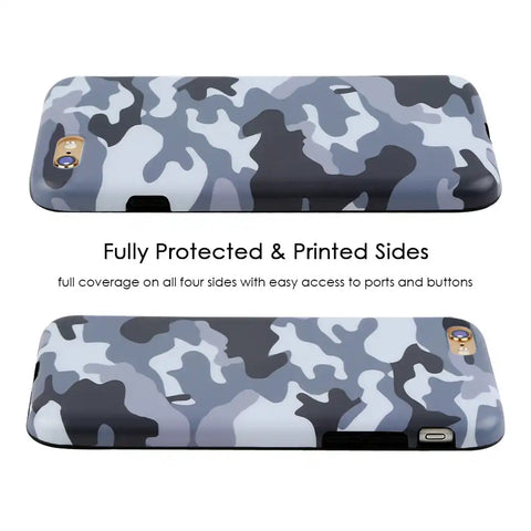 Gray Camo iPhone Case