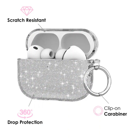 Grey Stardust AirPod Case