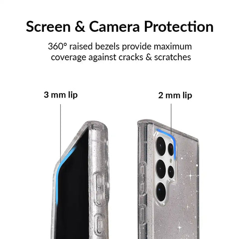 Grey Stardust Samsung Case