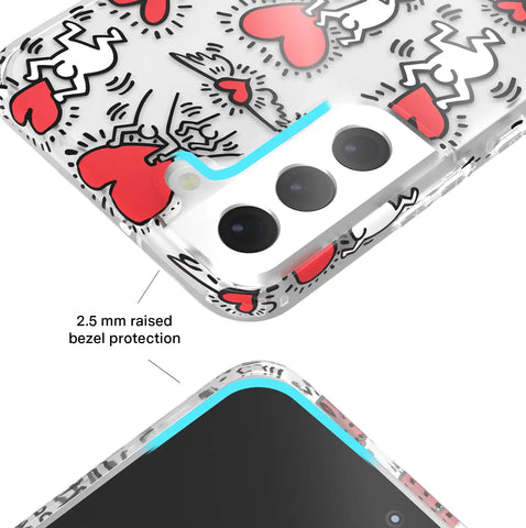 Keith Haring Heart-ist Samsung Case