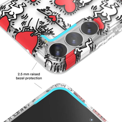 Keith Haring Heart-ist Samsung Case