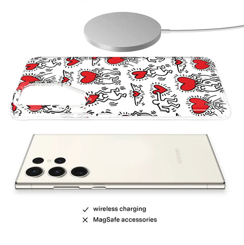 Keith Haring Heart-ist Samsung Case