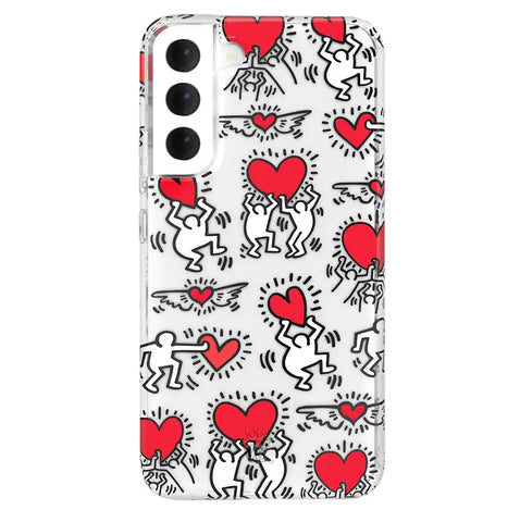 Keith Haring Heart-ist Samsung Case