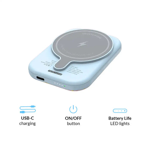 Holo Moonstone Portable MagSafe Charger Power Pack