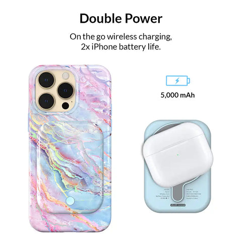 Holo Moonstone Portable MagSafe Charger Power Pack
