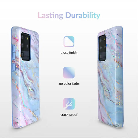 Holo Moonstone Marble Samsung Galaxy Case