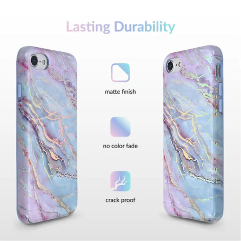 Holo Moonstone Marble iPhone Case