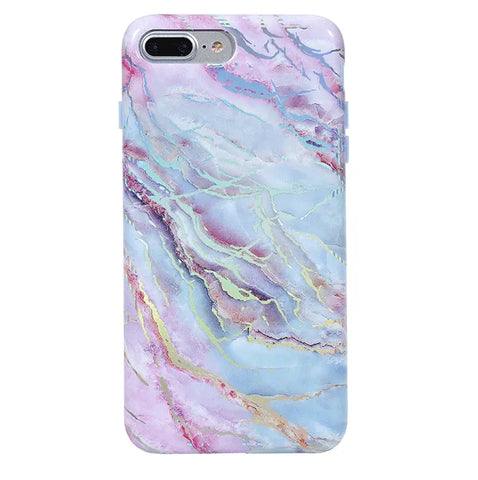 Holo Moonstone Marble iPhone Case