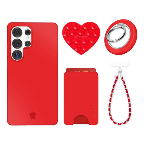 Hot Girl Red Samsung Bundle Set