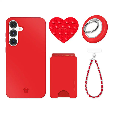 Hot Girl Red Samsung Bundle Set