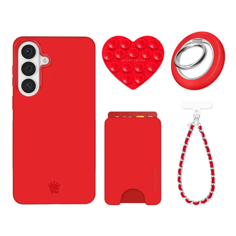 Hot Girl Red Samsung Bundle Set