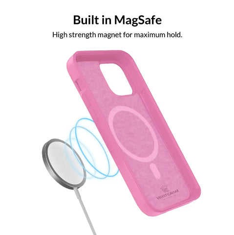 Silicone Hot Pink iPhone Case