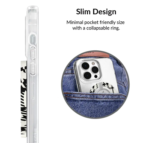 Houndstooth Sweater MagSafe Grip Ring