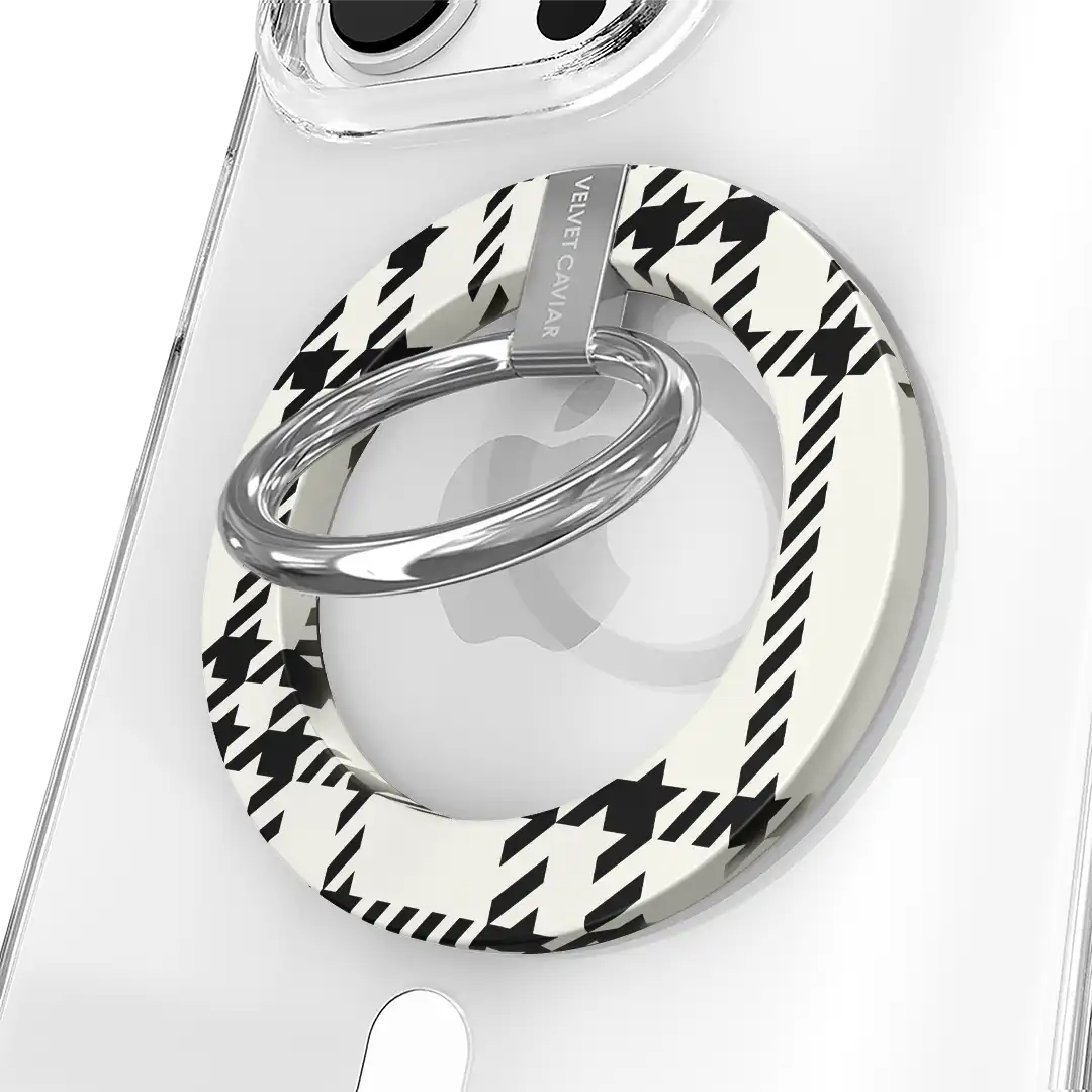 Houndstooth Sweater MagSafe Grip Ring