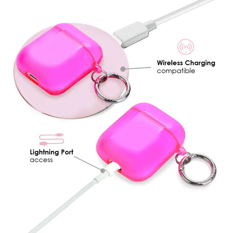 Neon Pink AirPod Case