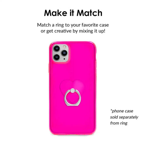 Neon Pink Phone Ring