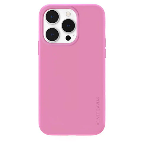 Silicone Hot Pink iPhone Case