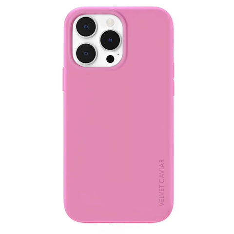 Silicone Hot Pink iPhone Case