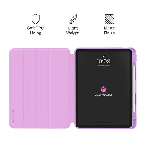 Dainty Lilac Floral iPad Case