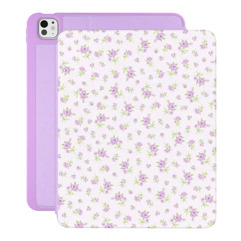 Dainty Lilac Floral iPad Case