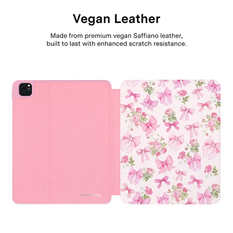 Posie Pink Bow iPad Case