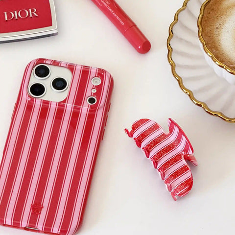 Candy Stripes Hair Clip