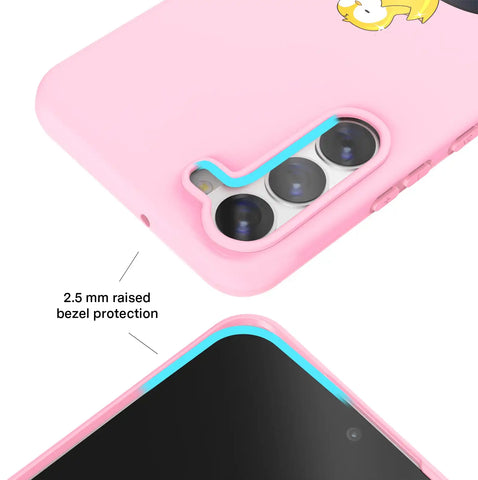 Pudgy Penguins Positive Pink Samsung Case