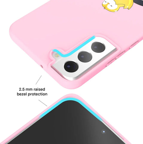 Pudgy Penguins Positive Pink Samsung Case