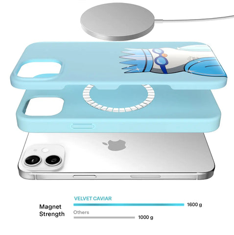 Pudgy Penguins Polar Blue iPhone Case